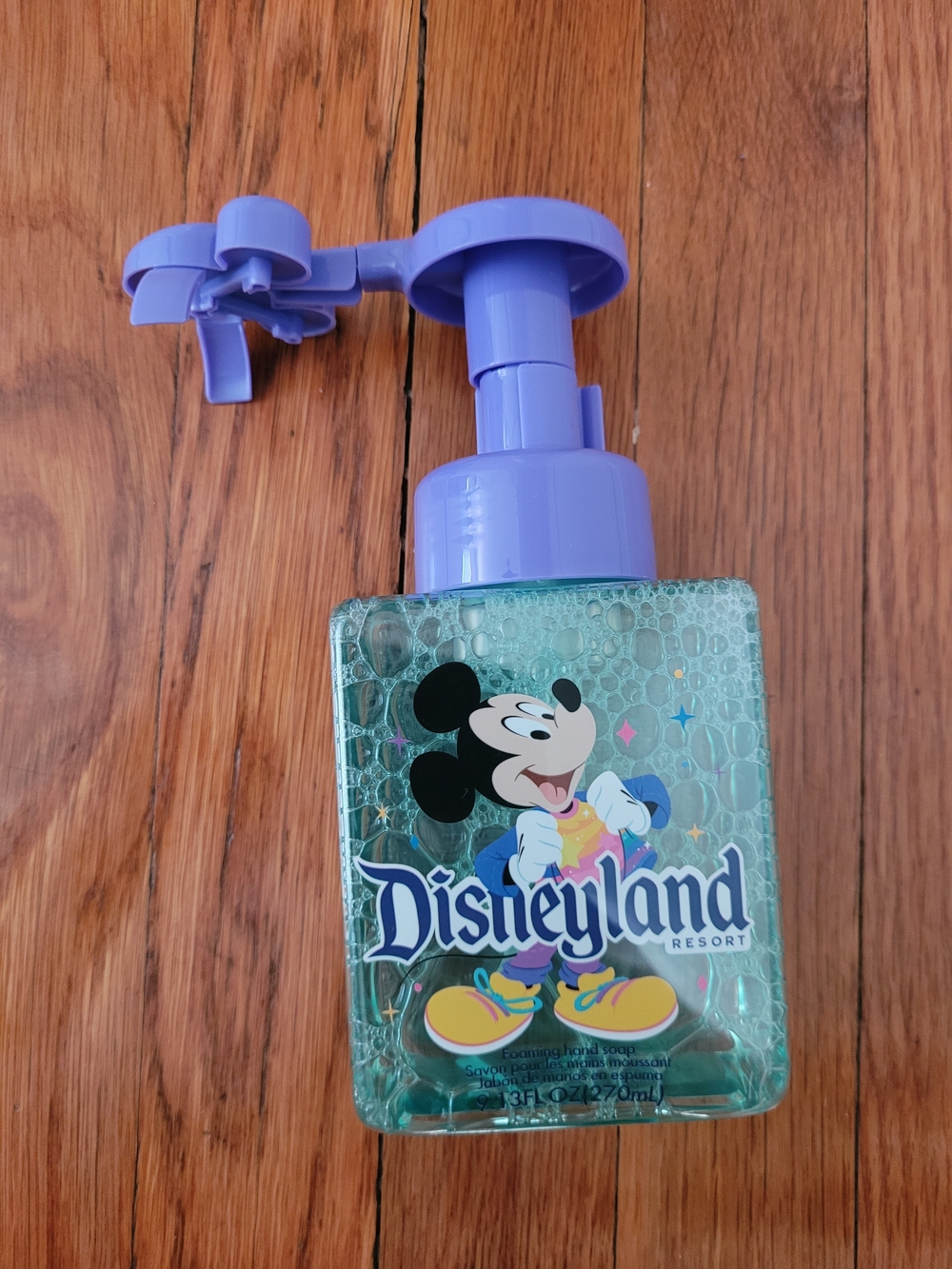 Disneyland 70th Anniversary Foaming Hand Soap NWT Disney Park 2025